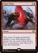 Matte Finish Double Masters 2022 Chaos Warp ( #105 )