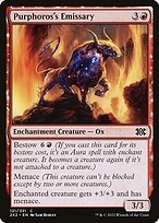 Matte Finish Double Masters 2022 Purphoros's Emissary ( #121 )