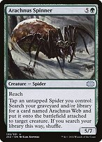 Matte Finish Double Masters 2022 Arachnus Spinner ( #135 )