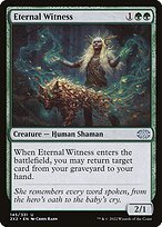 Matte Finish Double Masters 2022 Eternal Witness ( #145 )