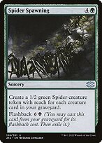 Matte Finish Double Masters 2022 Spider Spawning ( #158 )
