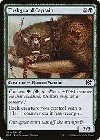 Matte Finish Double Masters 2022 Tuskguard Captain ( #163 )