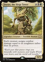 Matte Finish Double Masters 2022 Doran, the Siege Tower ( #201 )