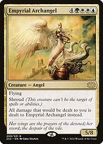 Matte Finish Double Masters 2022 Empyrial Archangel ( #209 )