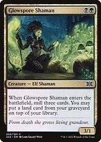 Matte Finish Double Masters 2022 Glowspore Shaman ( #220 )