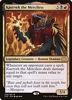 Matte Finish Double Masters 2022 Kaervek the Merciless ( #236 )