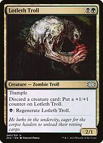 Matte Finish Double Masters 2022 Lotleth Troll ( #245 )