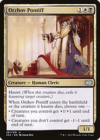 Matte Finish Double Masters 2022 Orzhov Pontiff ( #261 )