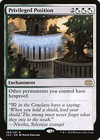 Matte Finish Double Masters 2022 Privileged Position ( #263 )