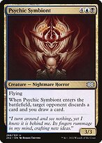 Matte Finish Double Masters 2022 Psychic Symbiont ( #266 )