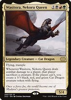 Matte Finish Double Masters 2022 Wasitora, Nekoru Queen ( #293 )