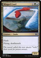 Matte Finish Double Masters 2022 Winged Coatl ( #295 )