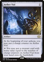 Matte Finish Double Masters 2022 Aether Vial ( #298 )