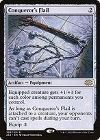 Matte Finish Double Masters 2022 Conqueror's Flail ( #302 )