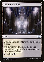 Matte Finish Double Masters 2022 Orzhov Basilica ( #327 )