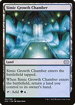 Matte Finish Double Masters 2022 Simic Growth Chamber ( #331 )