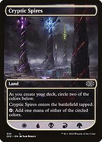 Matte Finish Double Masters 2022 Cryptic Spires ( #332 )