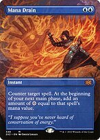 Matte Finish Double Masters 2022 Mana Drain ( #348 )