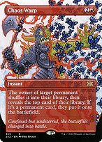 Matte Finish Double Masters 2022 Chaos Warp ( #359 )