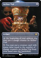 Matte Finish Double Masters 2022 Aether Vial ( #391 )