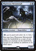 Glossy Finish Double Masters Phyrexian Metamorph ( #61 )