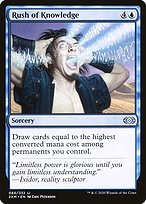 Glossy Finish Double Masters Rush of Knowledge ( #66 )