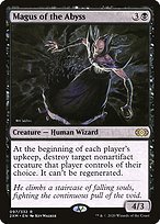 Glossy Finish Double Masters Magus of the Abyss ( #97 )