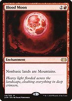 Glossy Finish Double Masters Blood Moon ( #118 )