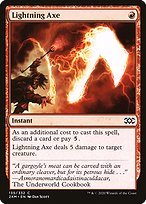 Glossy Finish Double Masters Lightning Axe ( #135 )