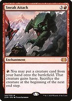 Glossy Finish Double Masters Sneak Attack ( #145 )