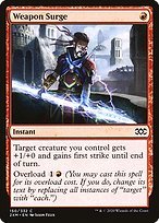 Glossy Finish Double Masters Weapon Surge ( #150 )