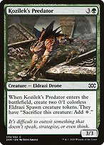 Glossy Finish Double Masters Kozilek's Predator ( #173 )