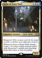 Glossy Finish Double Masters Geist of Saint Traft ( #197 )