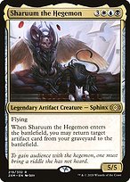 Glossy Finish Double Masters Sharuum the Hegemon ( #219 )