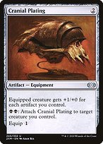 Glossy Finish Double Masters Cranial Plating ( #245 )