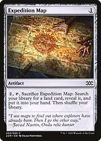 Glossy Finish Double Masters Expedition Map ( #255 )