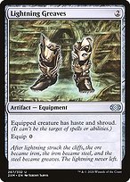 Glossy Finish Double Masters Lightning Greaves ( #267 )