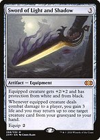 Glossy Finish Double Masters Sword of Light and Shadow ( #298 )