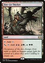 Glossy Finish Double Masters Fire-Lit Thicket ( #317 )