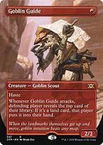 Glossy Finish Double Masters Goblin Guide ( #347 )