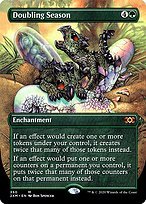 Glossy Finish Double Masters Doubling Season ( #350 )