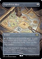 Glossy Finish Double Masters Expedition Map ( #359 )