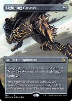 Glossy Finish Double Masters Lightning Greaves ( #360 )