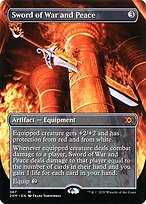 Glossy Finish Double Masters Sword of War and Peace ( #367 )