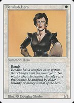 Matte Finish Revised Edition Benalish Hero ( #4 )