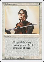 Matte Finish Revised Edition Righteousness ( #37 )