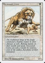 Matte Finish Revised Edition Savannah Lions ( #39 )
