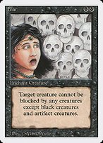 Matte Finish Revised Edition Fear ( #111 )