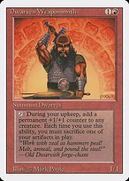 Matte Finish Revised Edition Dwarven Weaponsmith ( #145 )