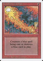 Matte Finish Revised Edition Red Elemental Blast ( #171 )